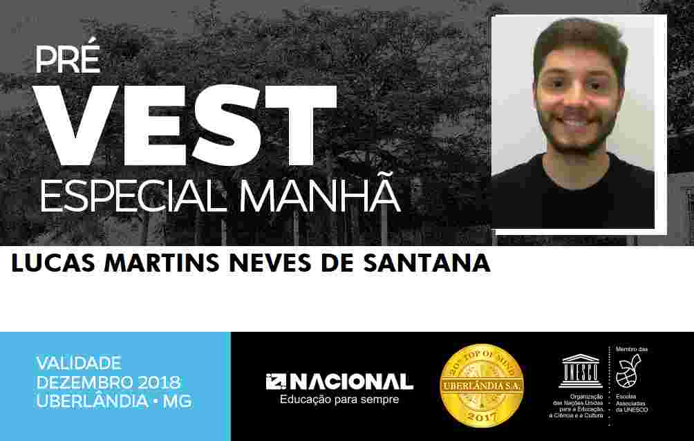 Lucas Martins Neves de Santana 