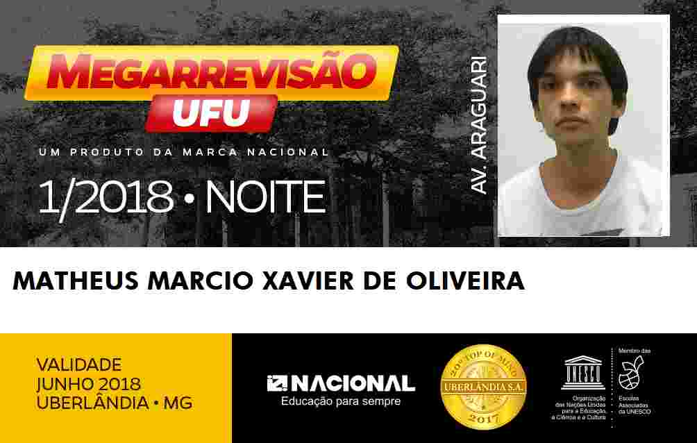  Matheus Marcio Xavier de Oliveira 