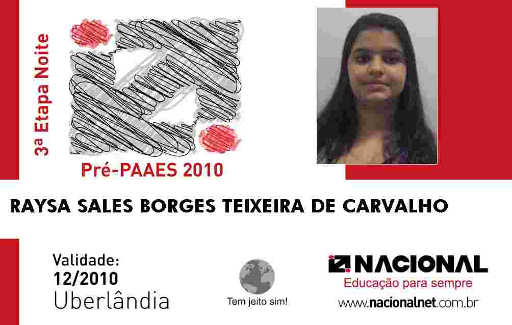  Raysa Sales Borges Teixeira de Carvalho 