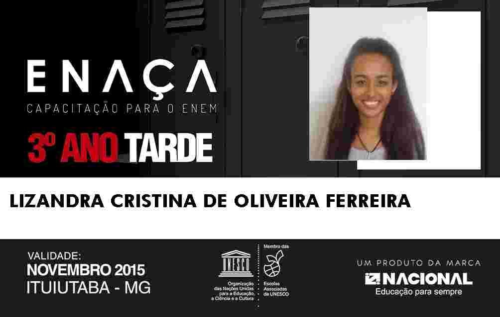  Lizandra Cristina de Oliveira Ferreira 